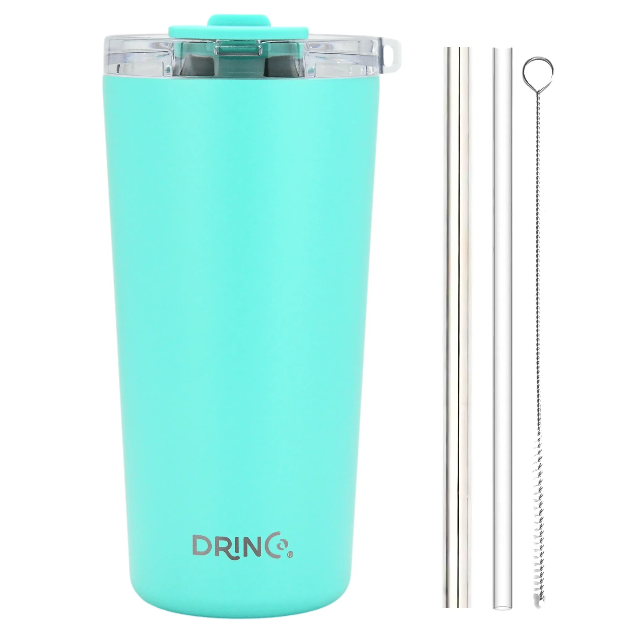 DRINCO®  Seattle 20oz Leakproof Tumbler with Straw - Teal