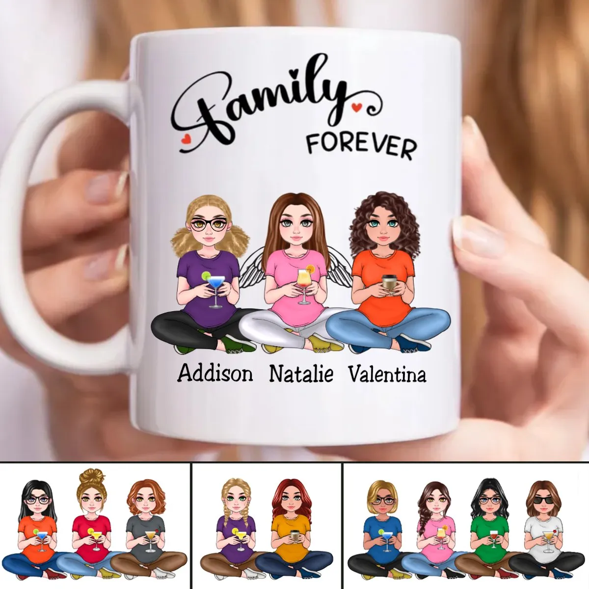 Family - Family Forever - Personalized Mug (NM)