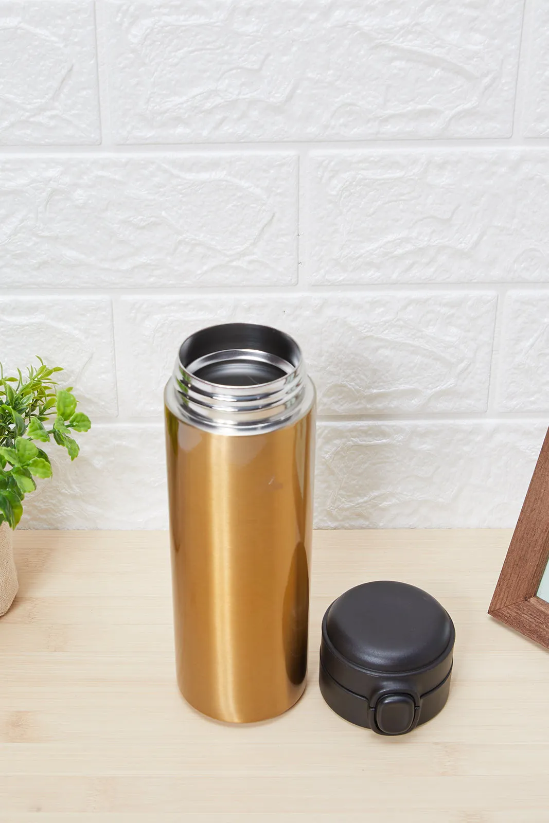 Gold Metallic Travel Mug