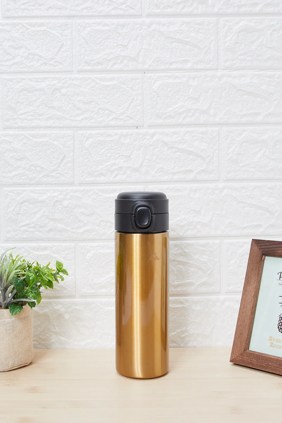 Gold Metallic Travel Mug