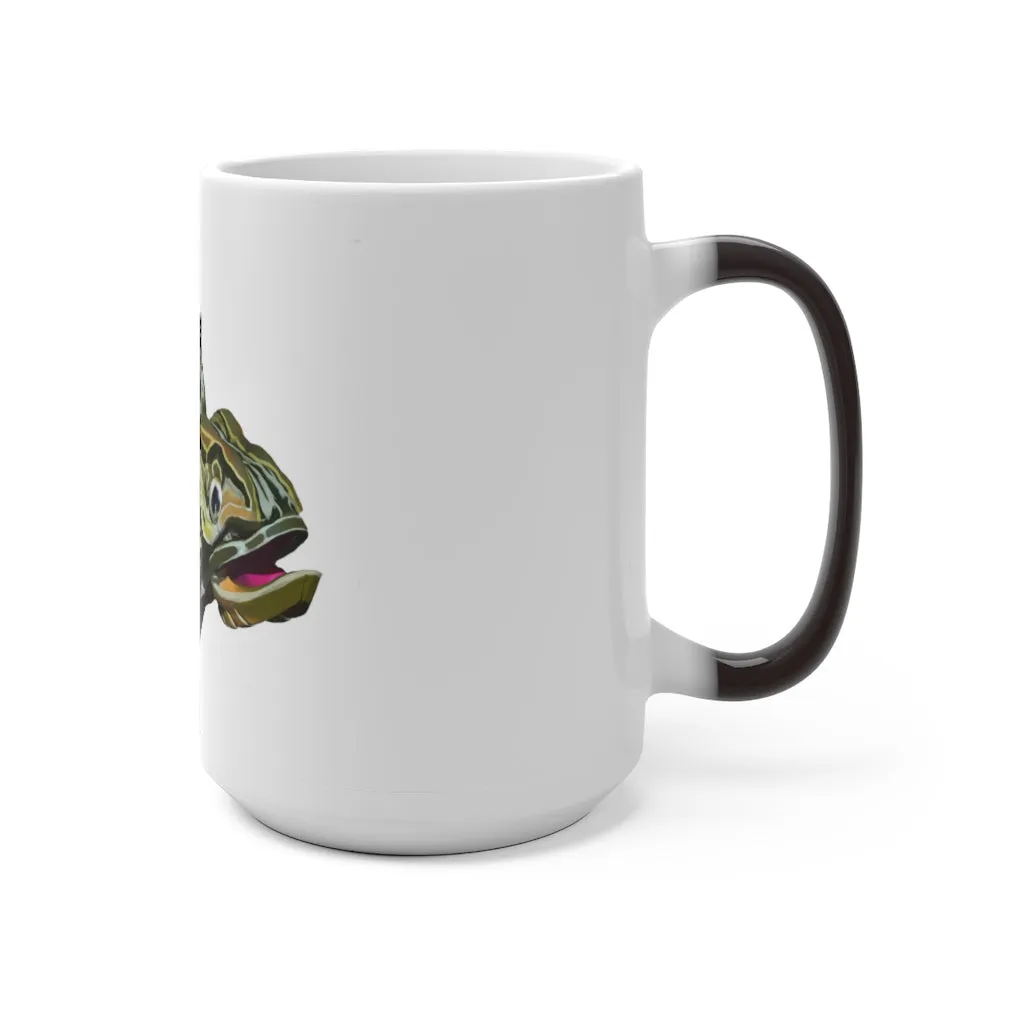 Green Fish Color Changing Mug