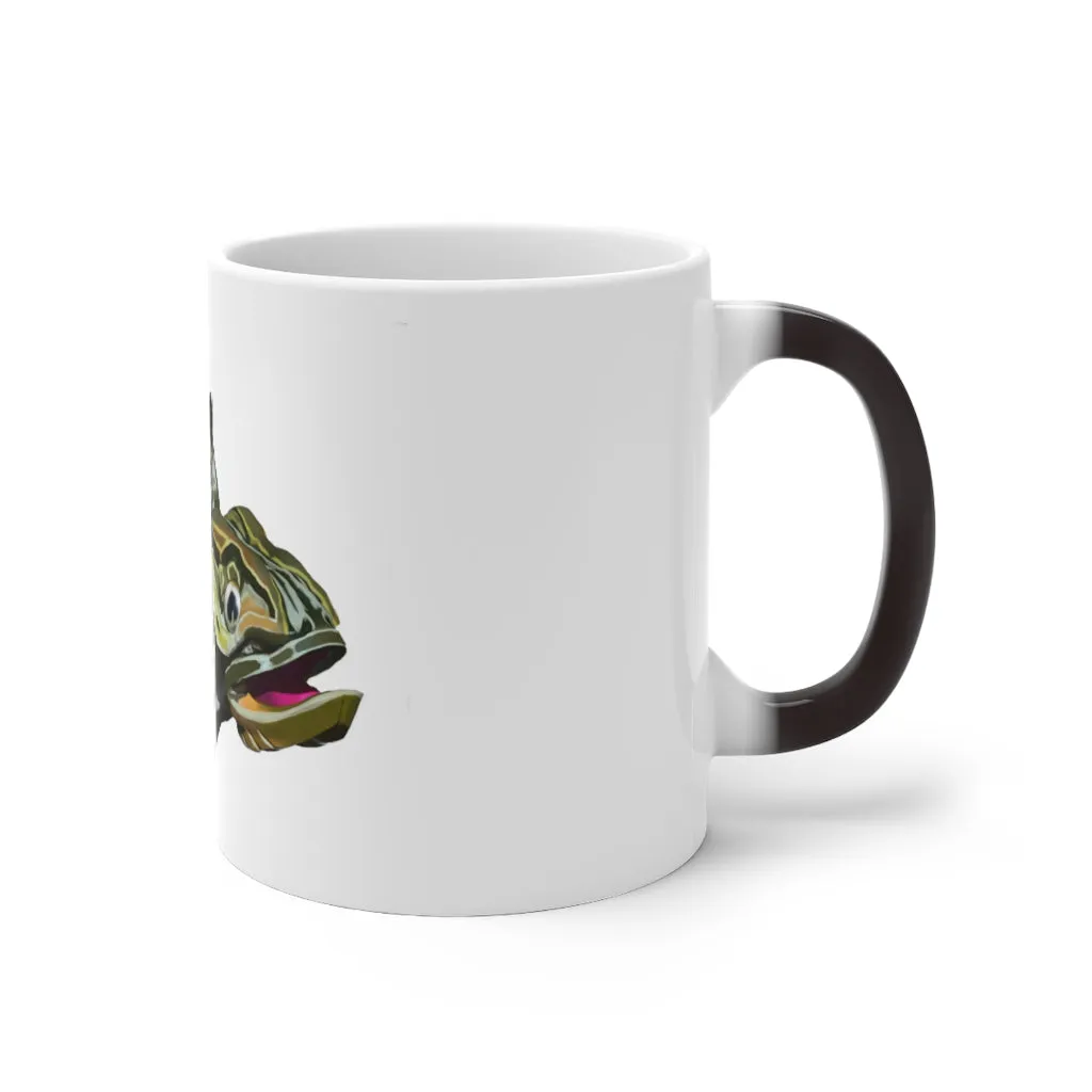 Green Fish Color Changing Mug