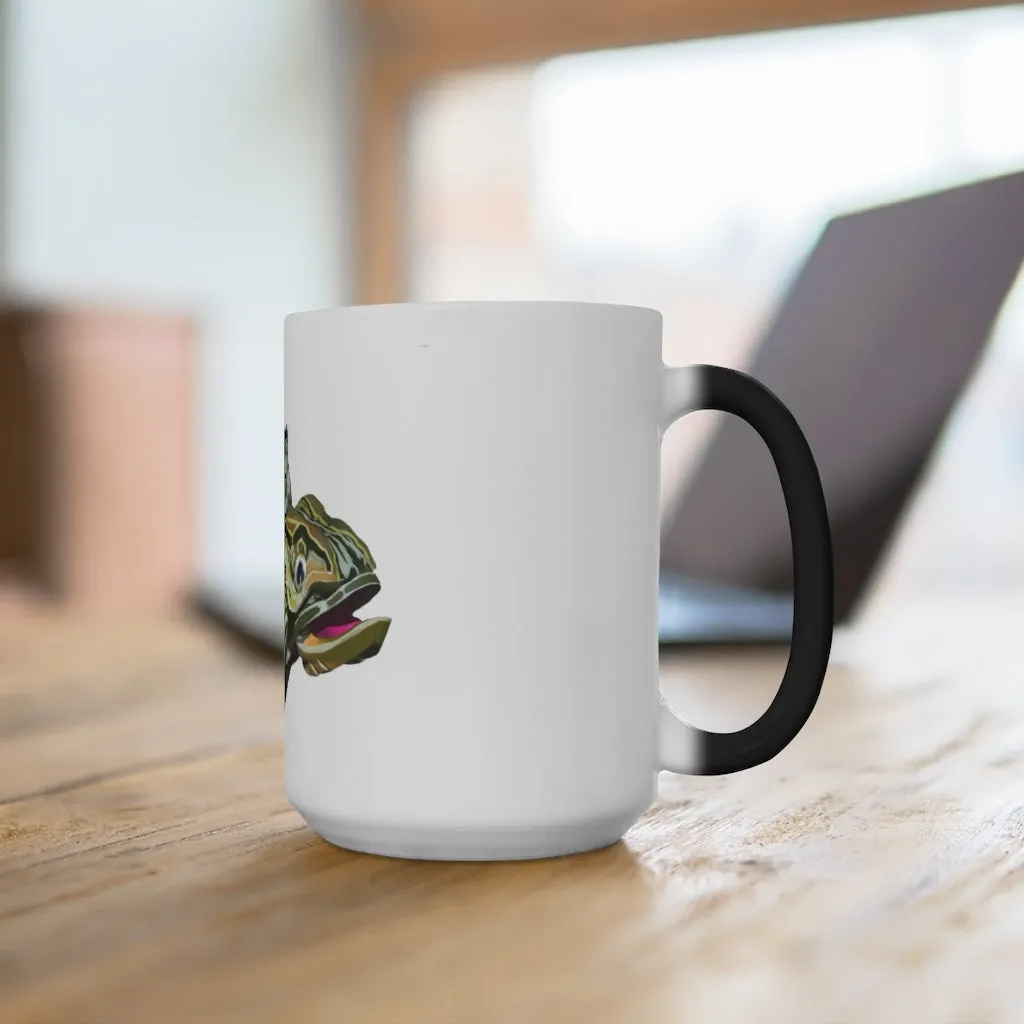 Green Fish Color Changing Mug