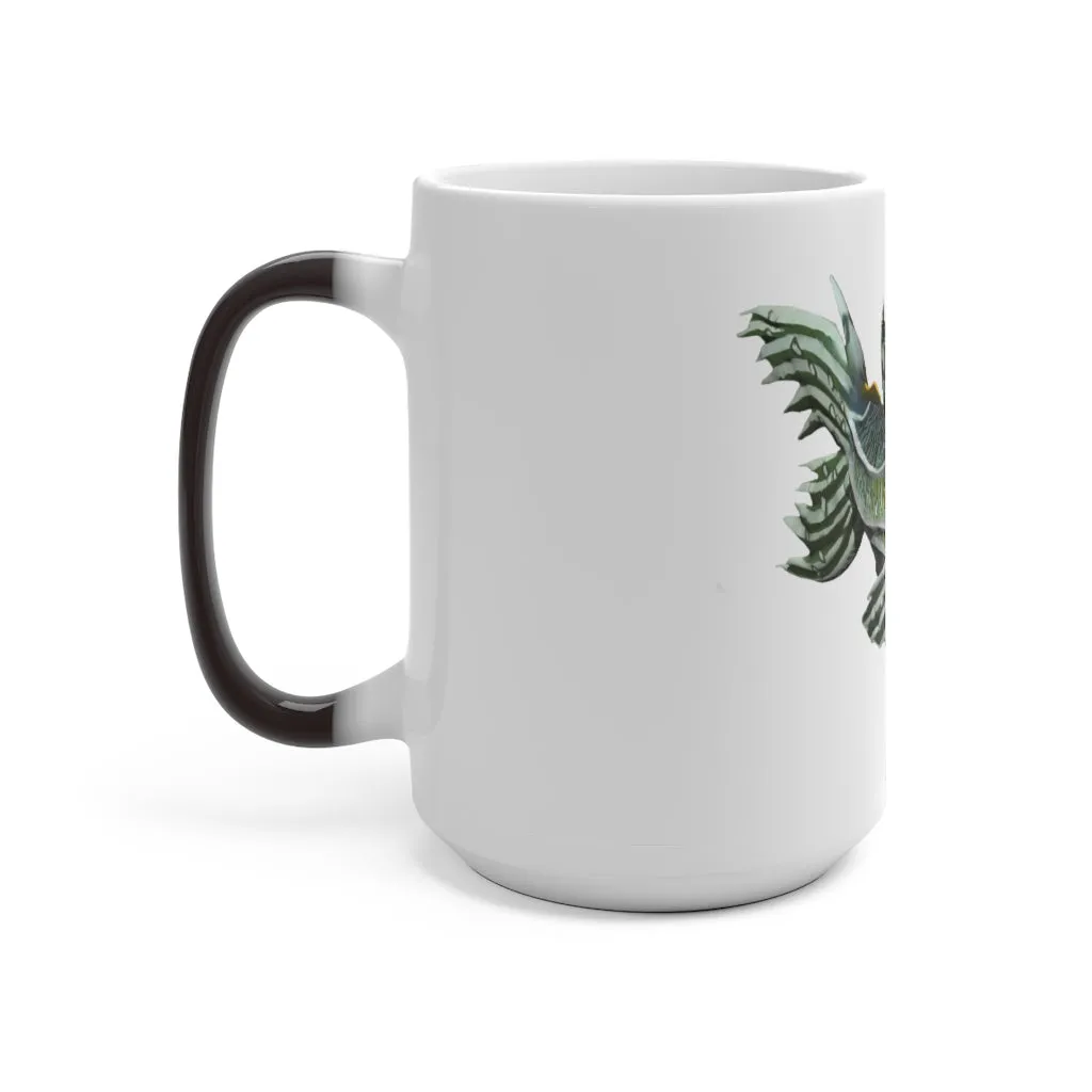 Green Fish Color Changing Mug