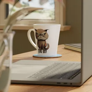 Grumpy Cat Latte Mug, 12oz