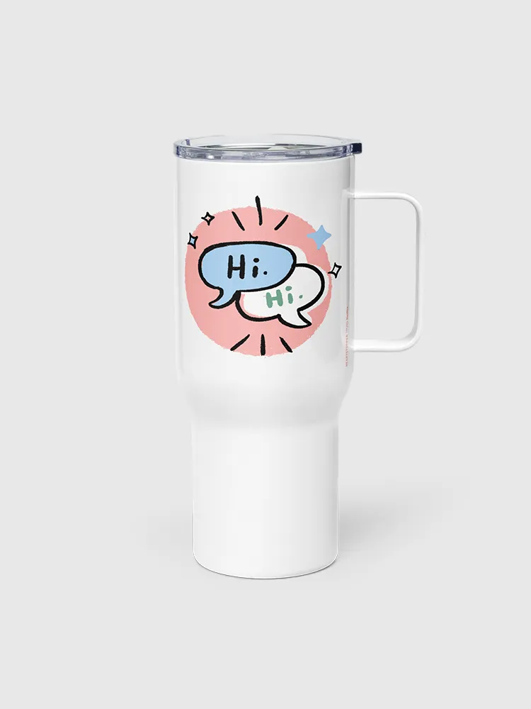 Heartstopper You Can Just Feel 25 oz. Travel Mug