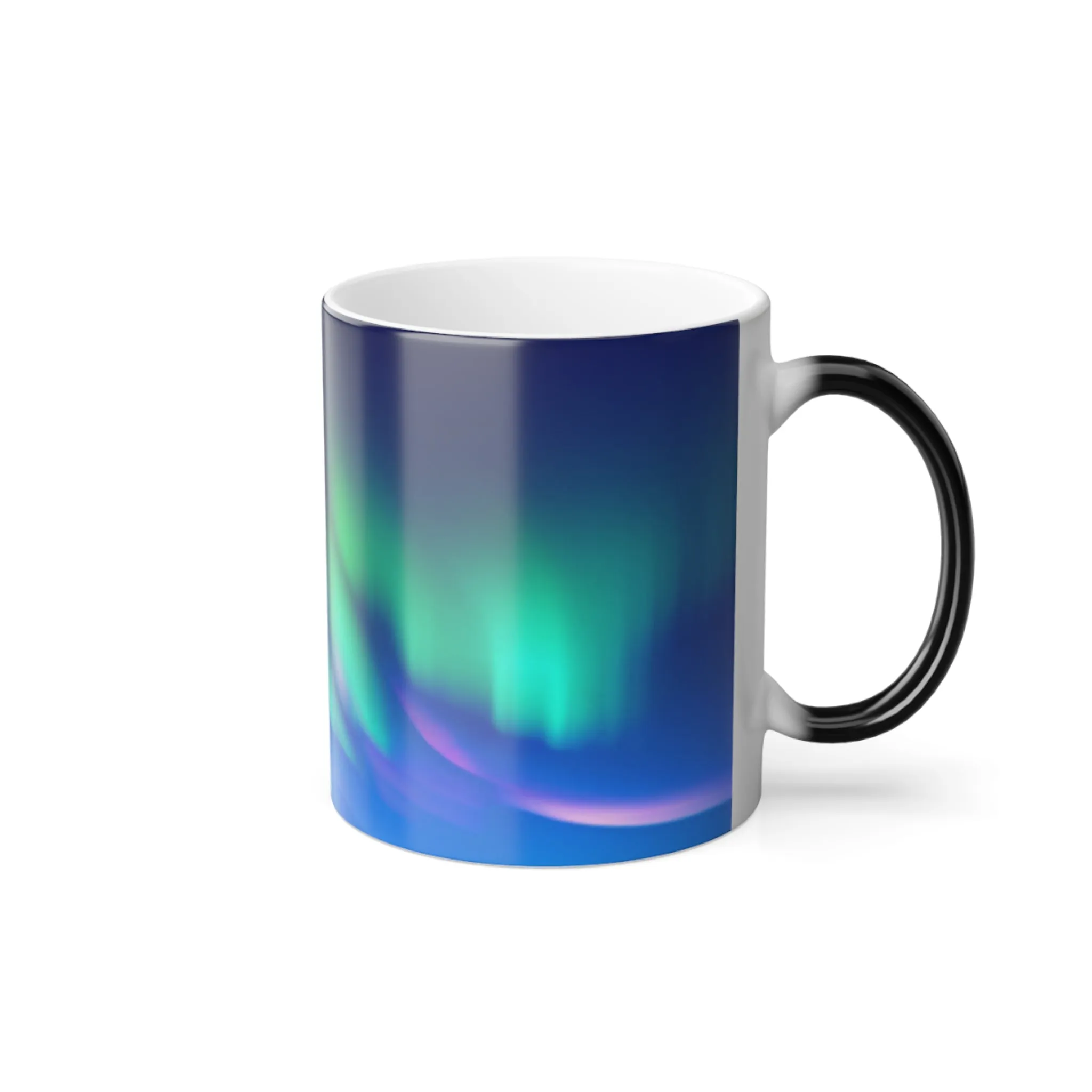 Heat reactive Aurora Color Morphing Mug, 11oz