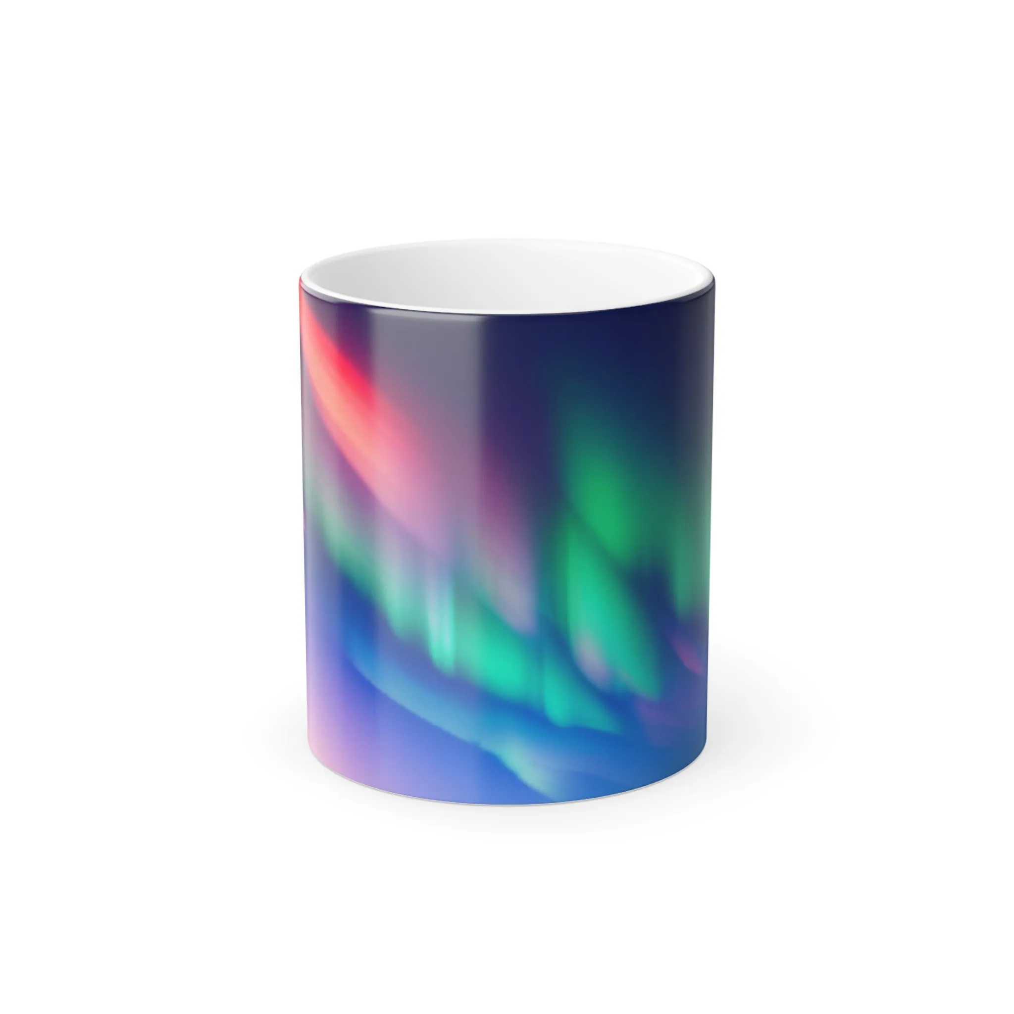 Heat reactive Aurora Color Morphing Mug, 11oz