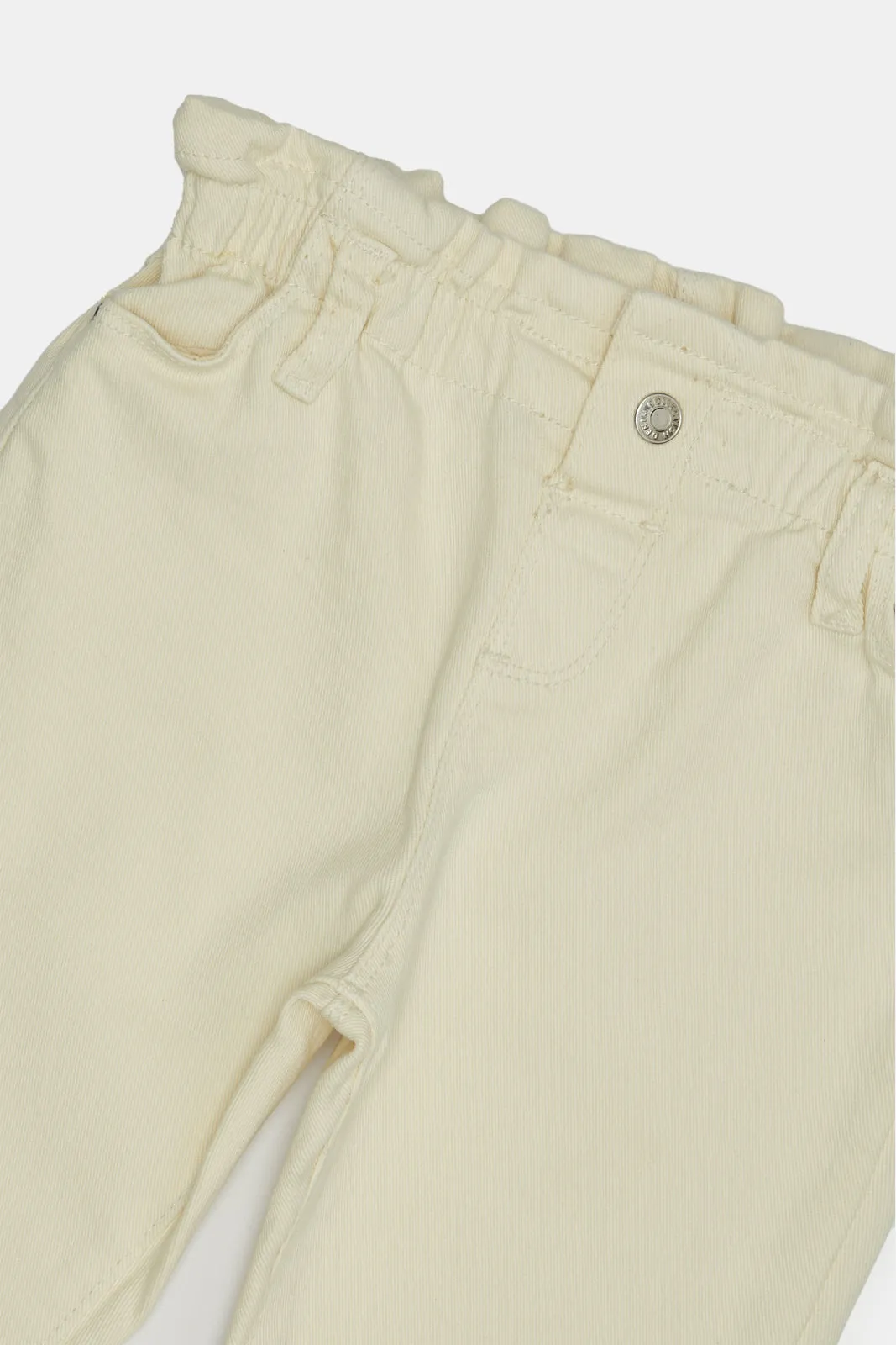 Infant Girls Ivory Trouser