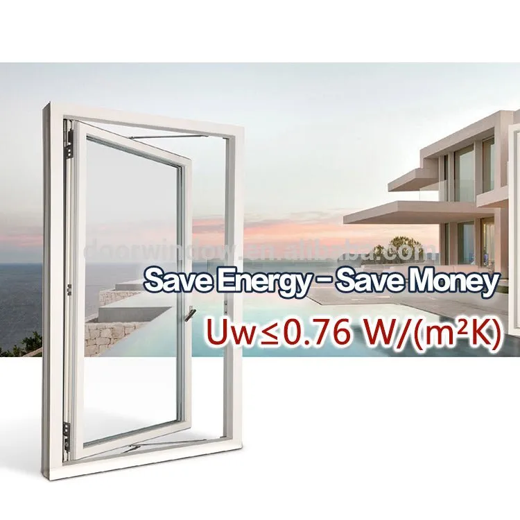 Insulated aluminium awning window high quality with hollow glass cottage awnings