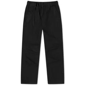 Maharishi Hemp Asym Wide Sweatpants, Black