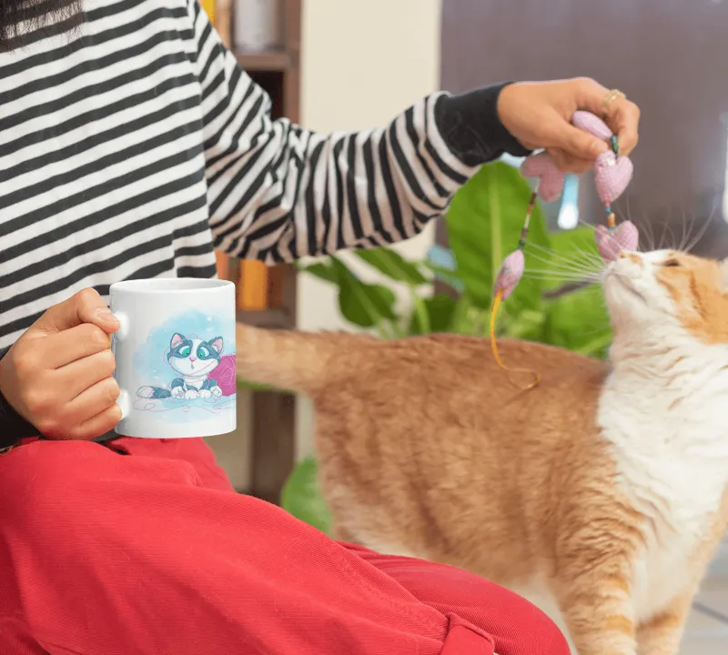 Mittens the Kitten Cat Mug