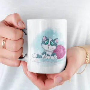 Mittens the Kitten Cat Mug