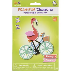 Multicraft Imports - DIY Foam-Fun Kit - Flamingo*