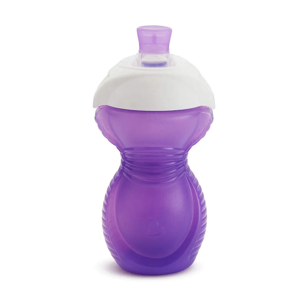 Munchkin 2-Pack Click Lock Bite-Proof Sippy Cups - Pink/Purple (9oz)