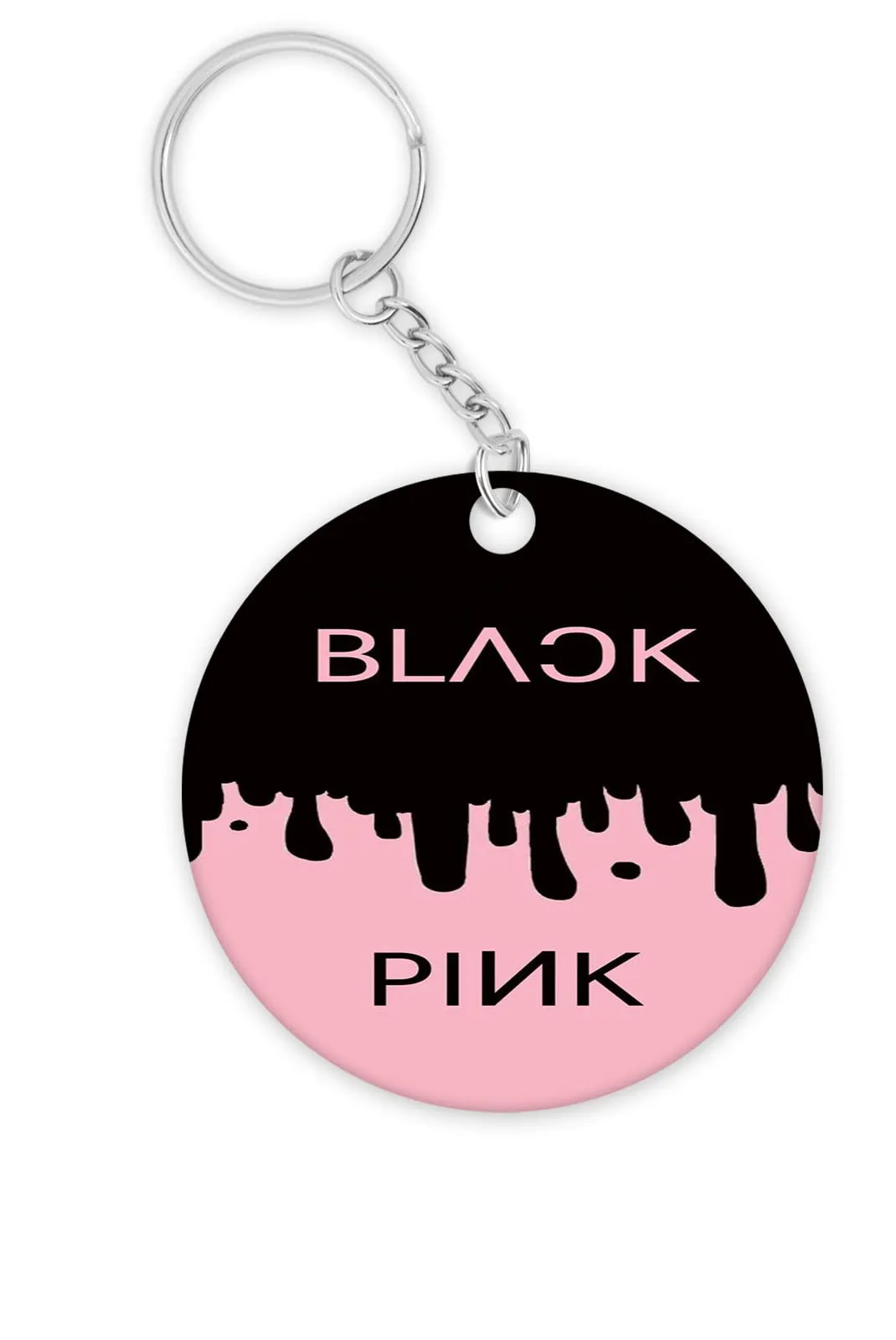 NH10 DESIGNS Black Pink Mug Blackpink Signature Mug with Keychain Gift for Girls Boys Hd Printed Microwave Safe White Ceramic Coffee Mug (350 ml)(3TONEBLKPNKMK-69) Pack of 2