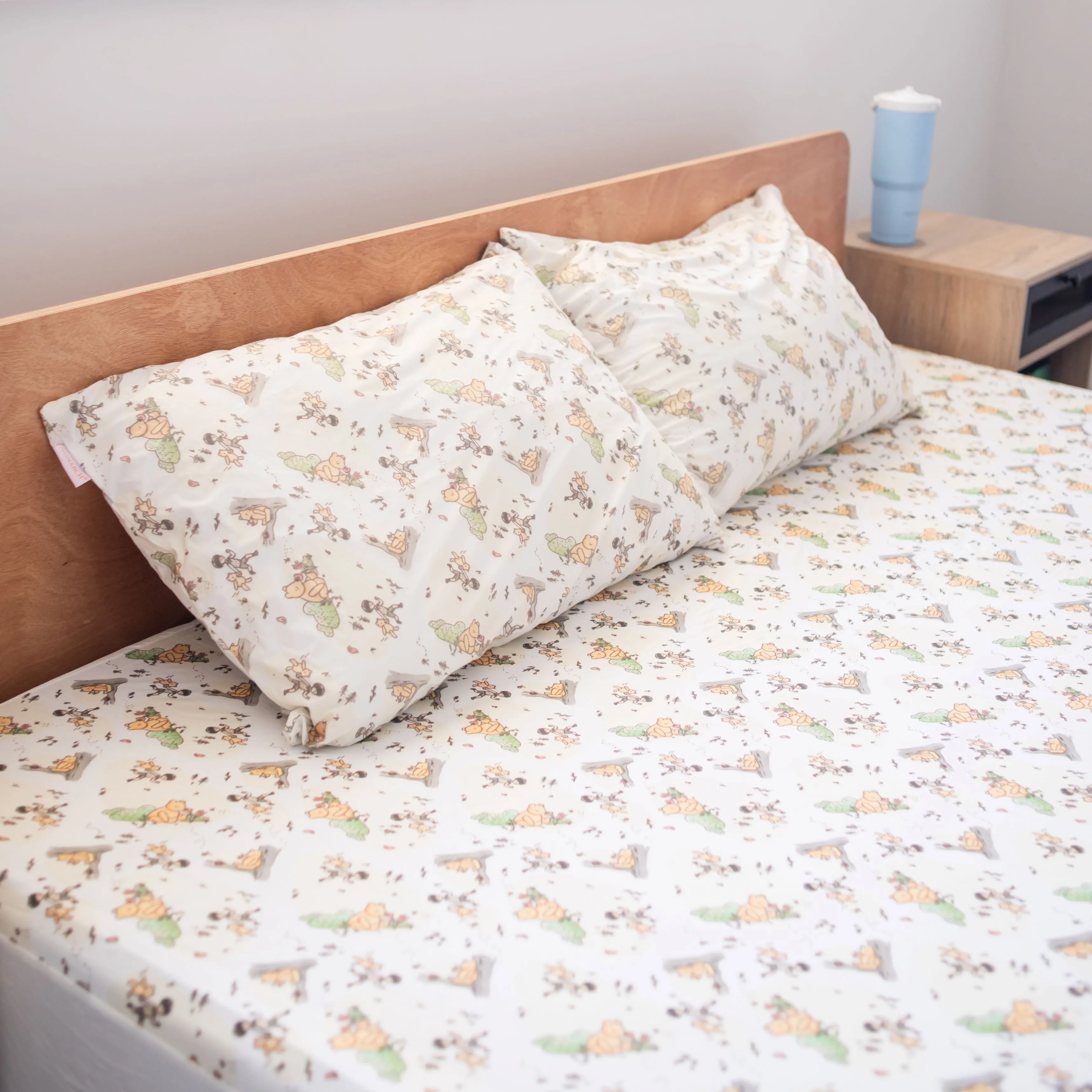 No-Leak Bamboo Pillow Case | Classic Pooh