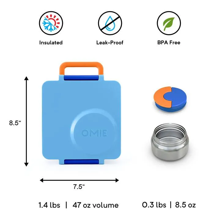 OmieLife OmieBox V2 Insulated Hot and Cold Bento Box