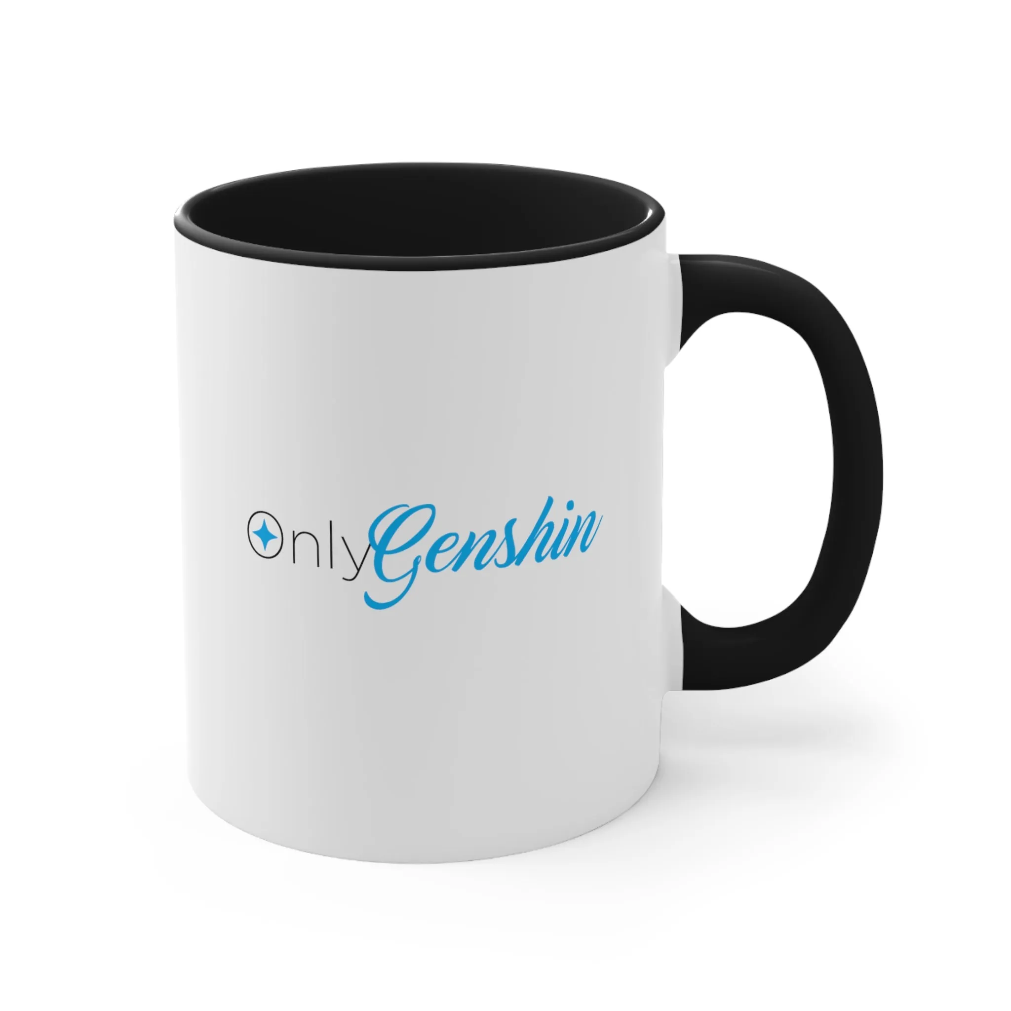 OnlyGenshinAccent Coffee Mug, 11oz Genshin Impact Cups Cup Mugs Onlyfans Inspired Funny Humor Humour Joke Pun Comedy Game Gift Gifts For Gamer Birthday Christmas Valentine's