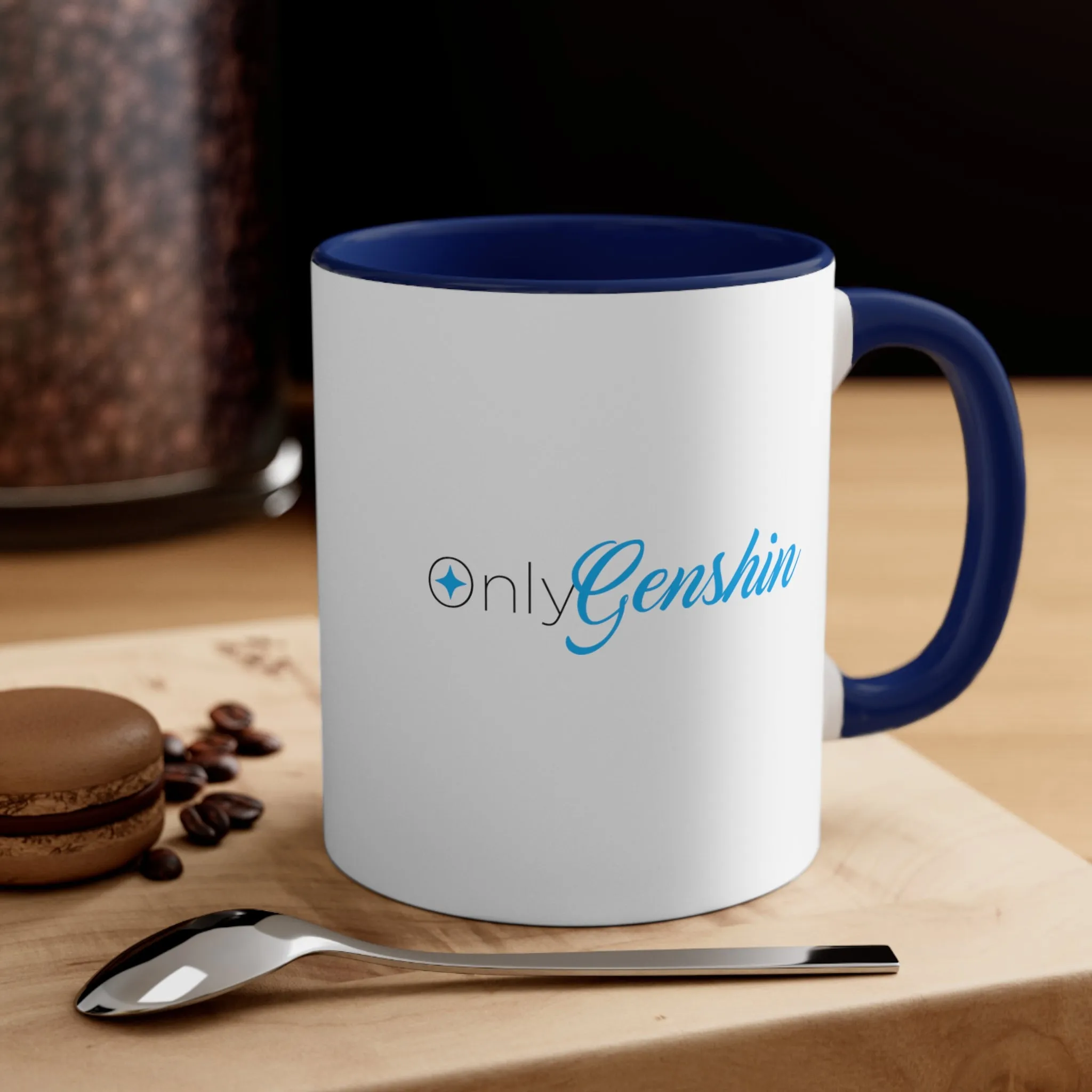 OnlyGenshinAccent Coffee Mug, 11oz Genshin Impact Cups Cup Mugs Onlyfans Inspired Funny Humor Humour Joke Pun Comedy Game Gift Gifts For Gamer Birthday Christmas Valentine's