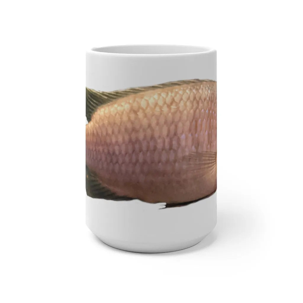 Peach Fish Color Changing Mug