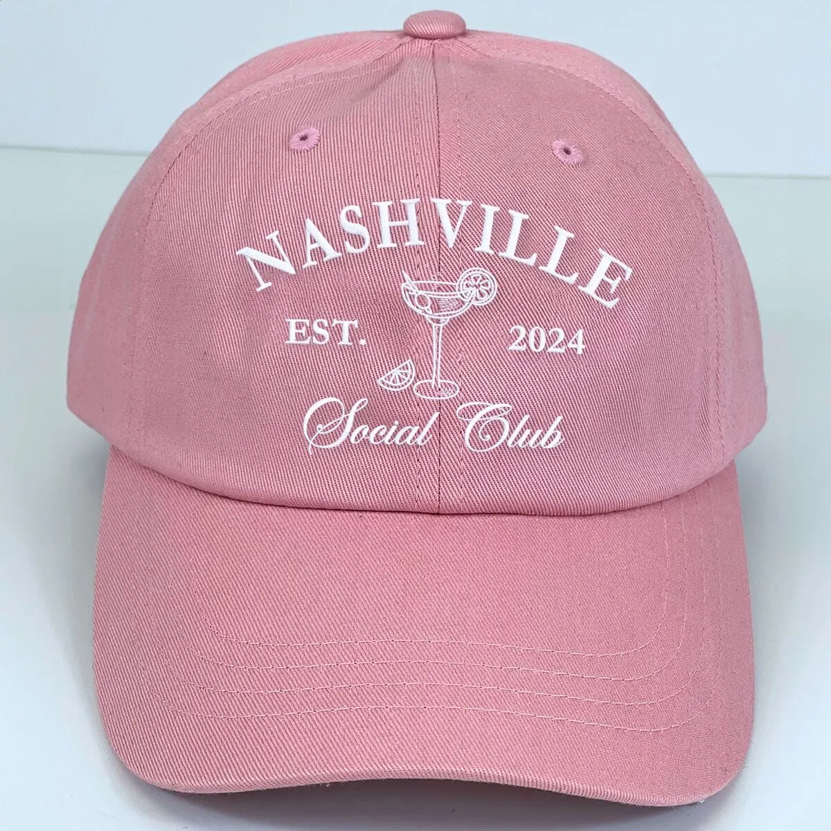 Personalized Bachelorette Party Hat with Embroidered - Unique Bach Club Party Gift Idea