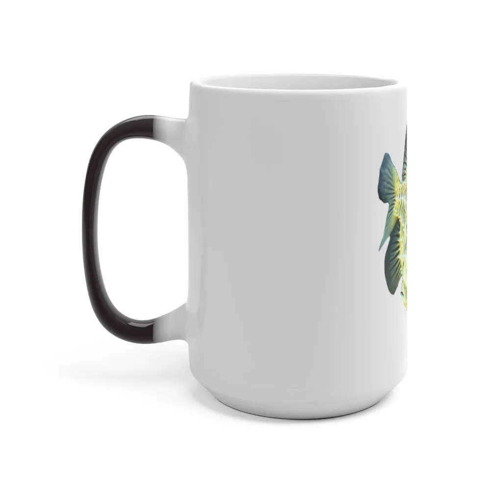 Pineapple Fish Color Changing Mug