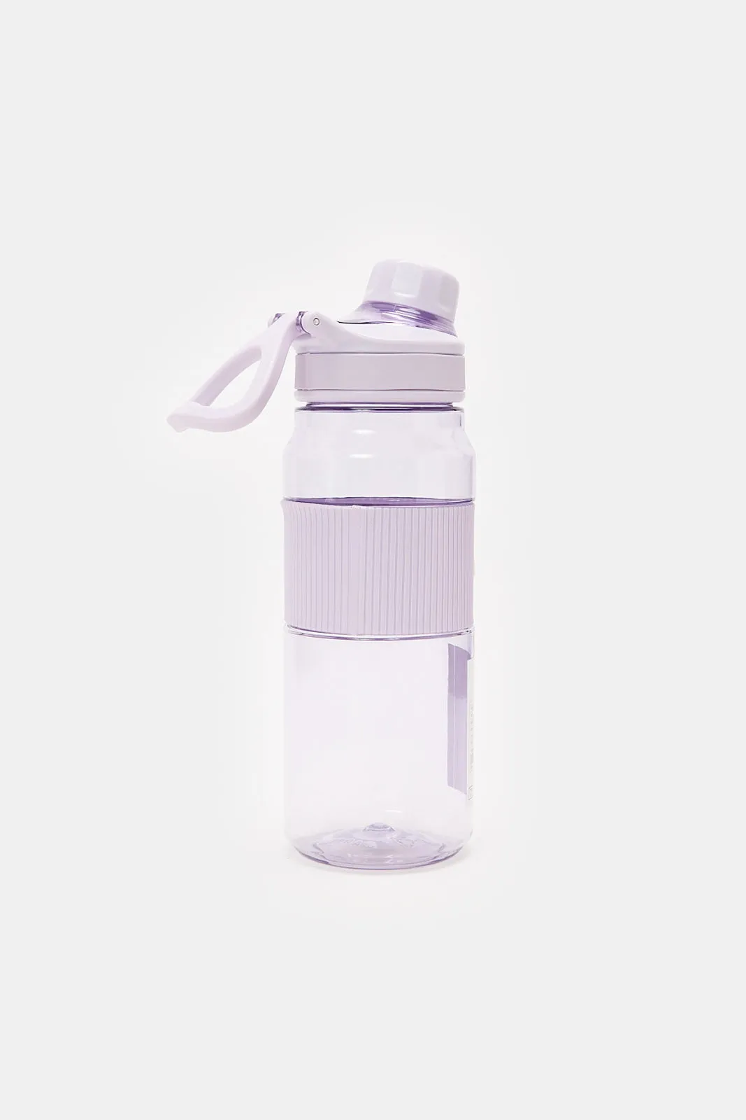 Purple Printed Water Bottle