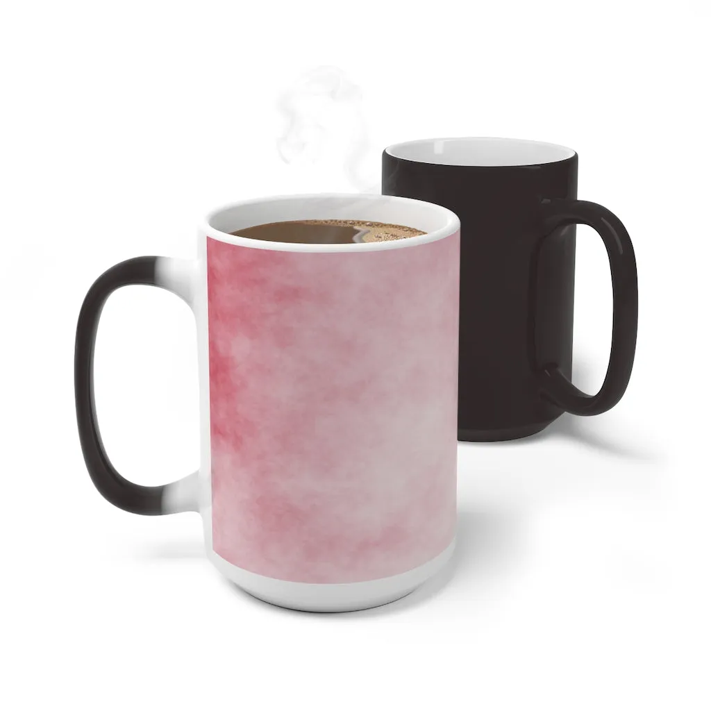 Red Clouds Color Changing Mug