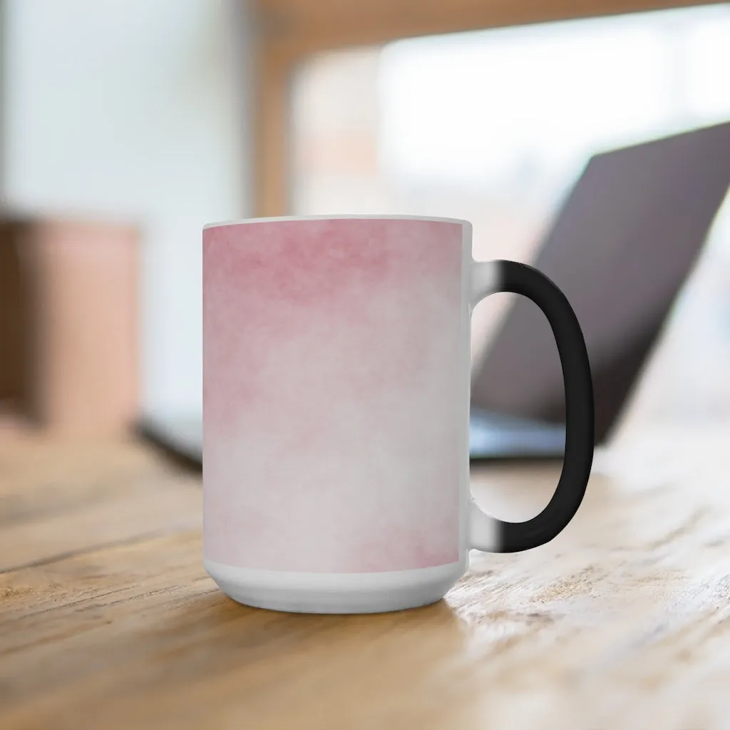 Red Clouds Color Changing Mug