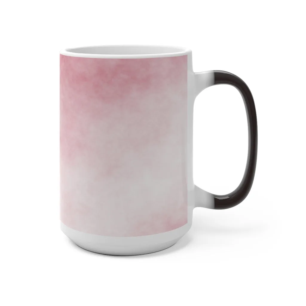 Red Clouds Color Changing Mug