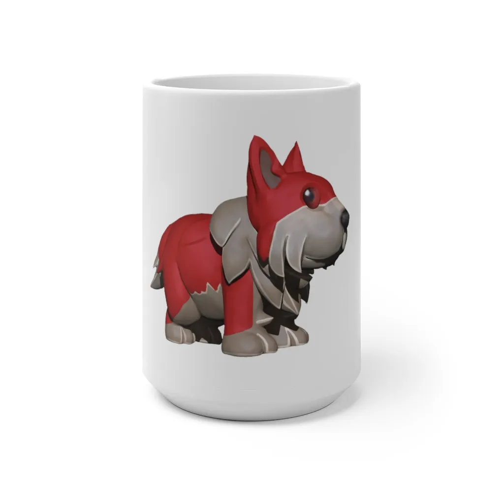 Red Dog Color Changing Mug