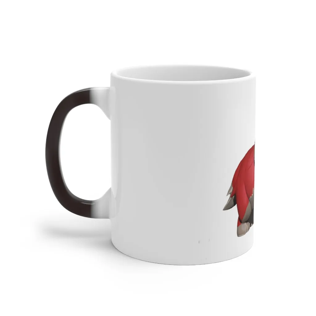 Red Dog Color Changing Mug