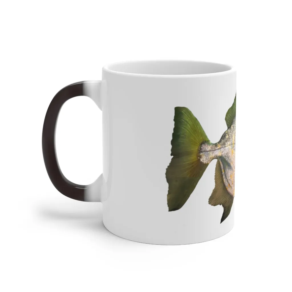 Silver Fish with Specs Color Changing Mug