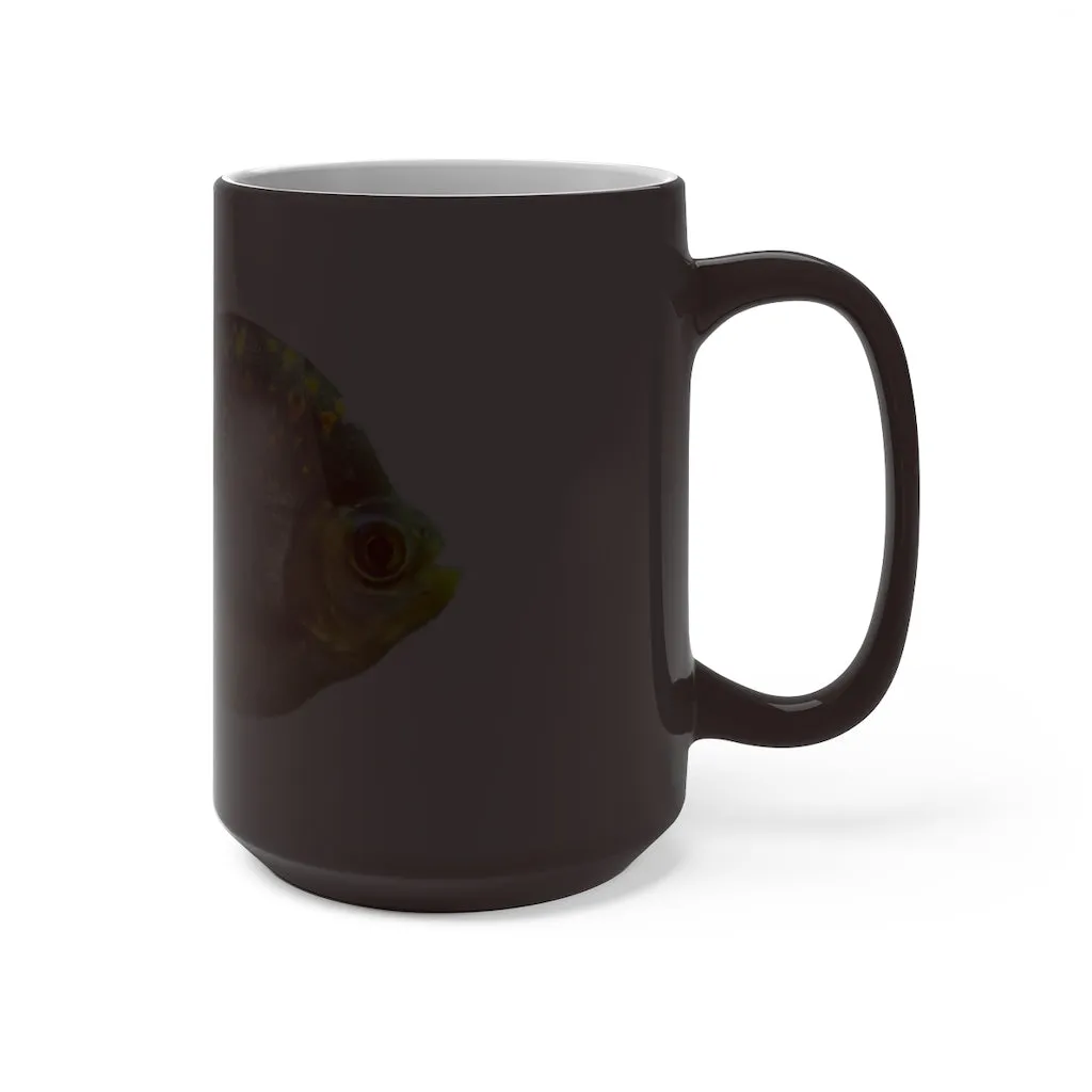 Silver Fish with Specs Color Changing Mug