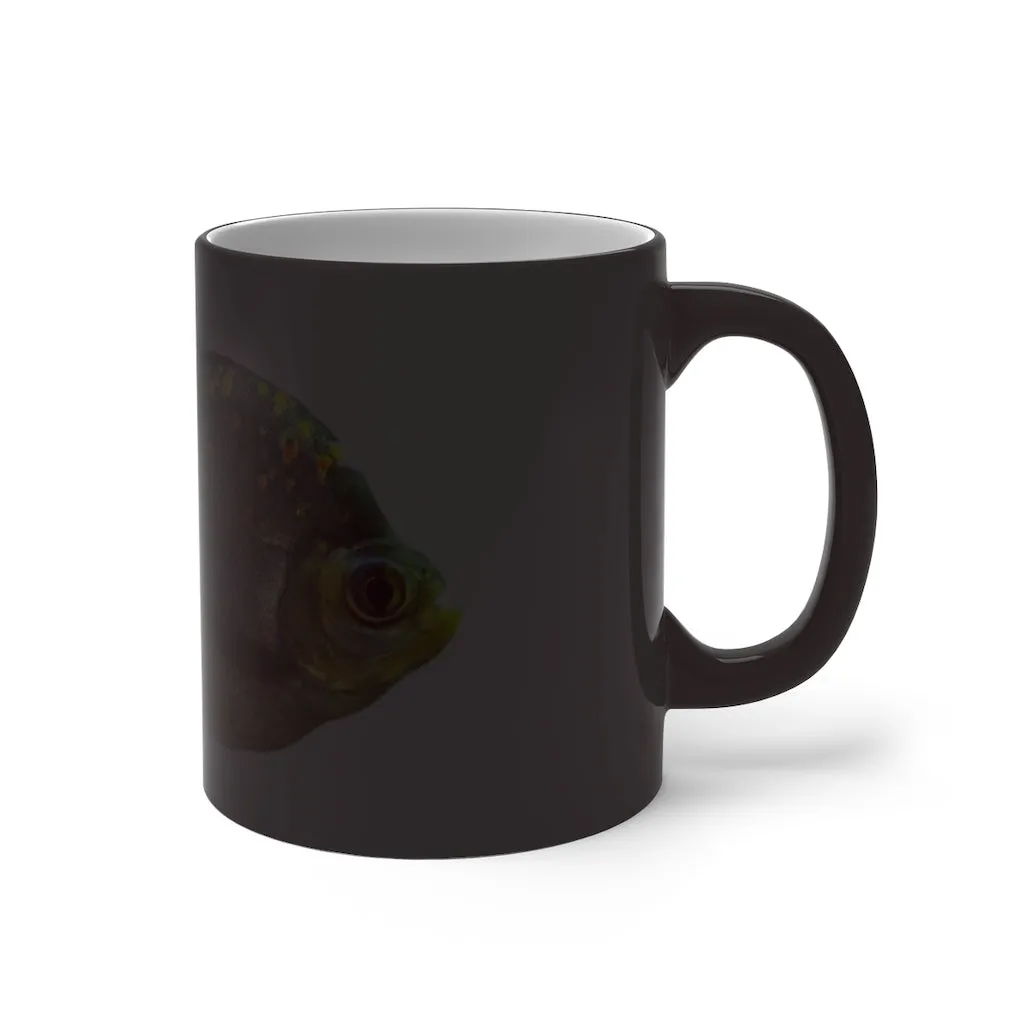 Silver Fish with Specs Color Changing Mug