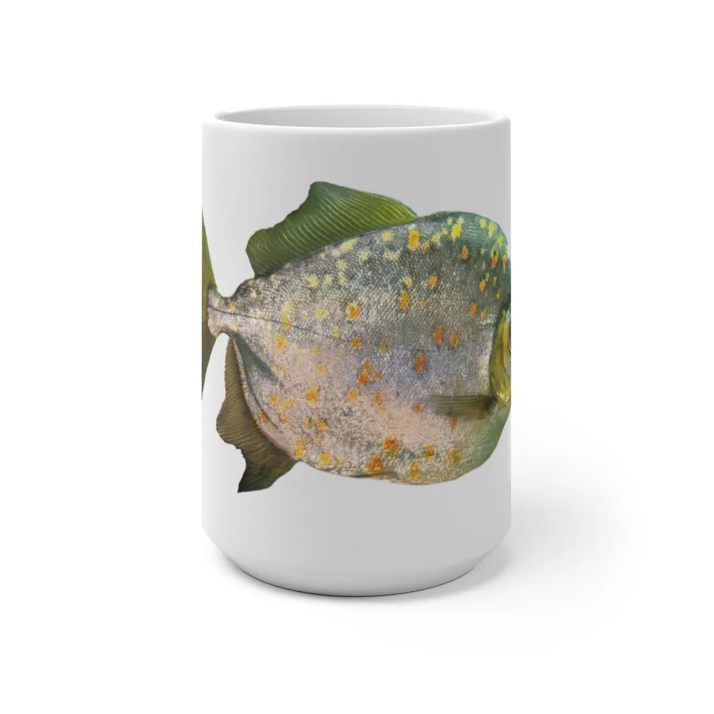 Silver Fish with Specs Color Changing Mug