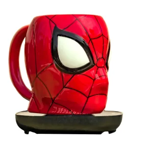 Spider-Man Mug Warmer with Molded Mug