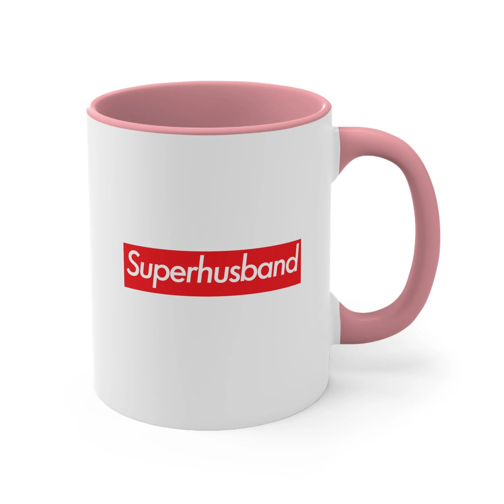 Superhusband Accent Coffee Mug, 11oz super Inspired Funny Husband Husbands Appreciation Gift For Hubby Love Thank You Thankful Birthday Christmas