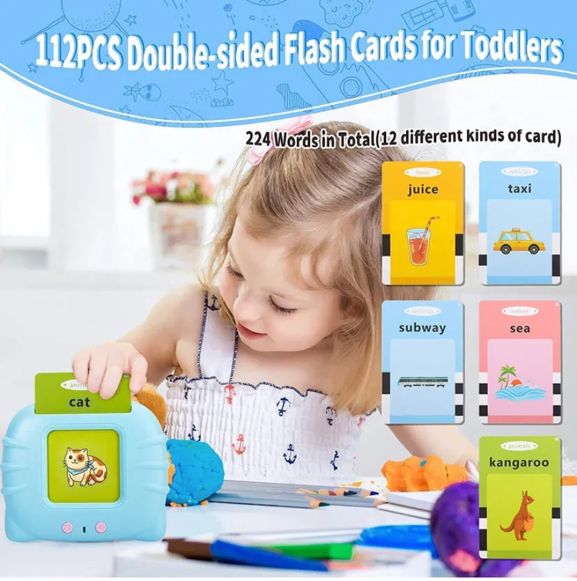 Talking Flash Card Learning Device Toy for kids