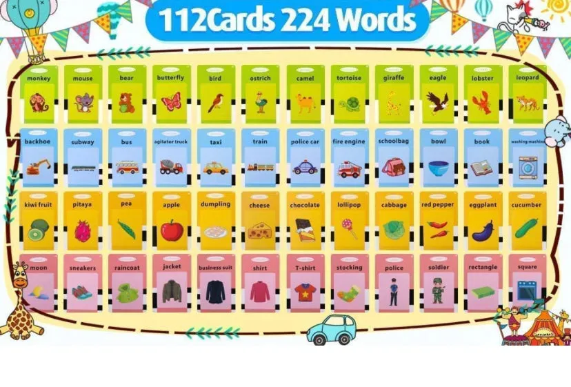 Talking Flash Card Learning Device Toy for kids