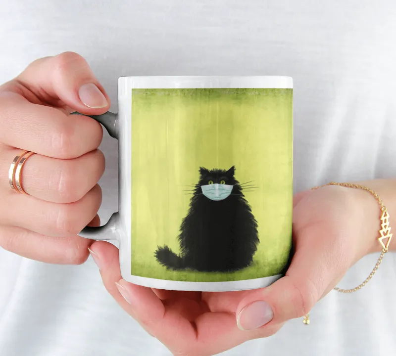 The Masketeer Cat Mug