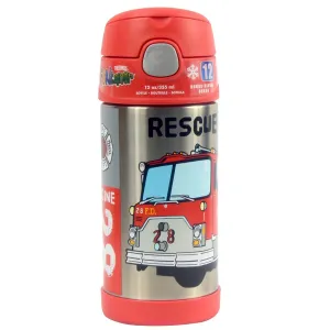 Thermos Funtainer Stainless Steel Bottle - Rescue Truck (355 ml)