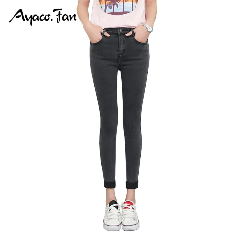 VenusFox Ankle-Length Skinny Jeans