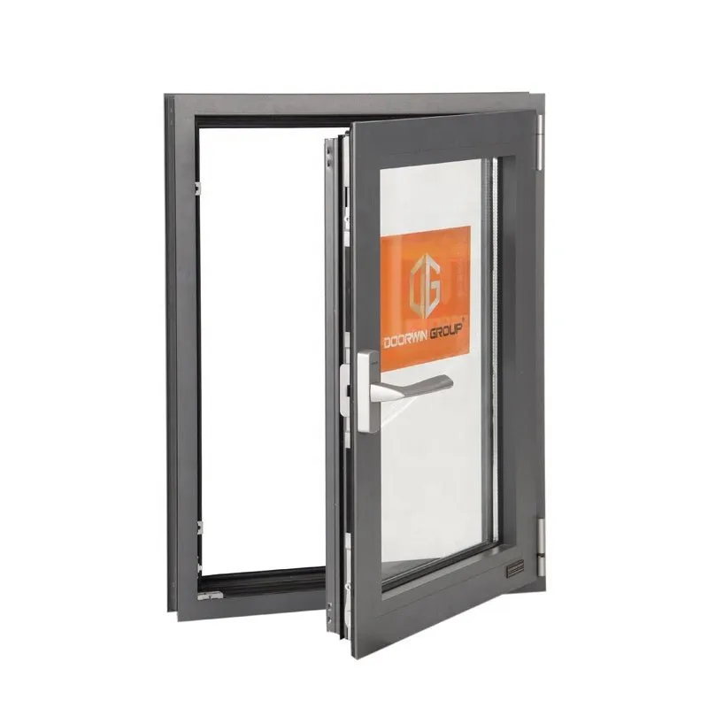 Virginia cheap high quality double glass thermal insulated aluminum window NAMI