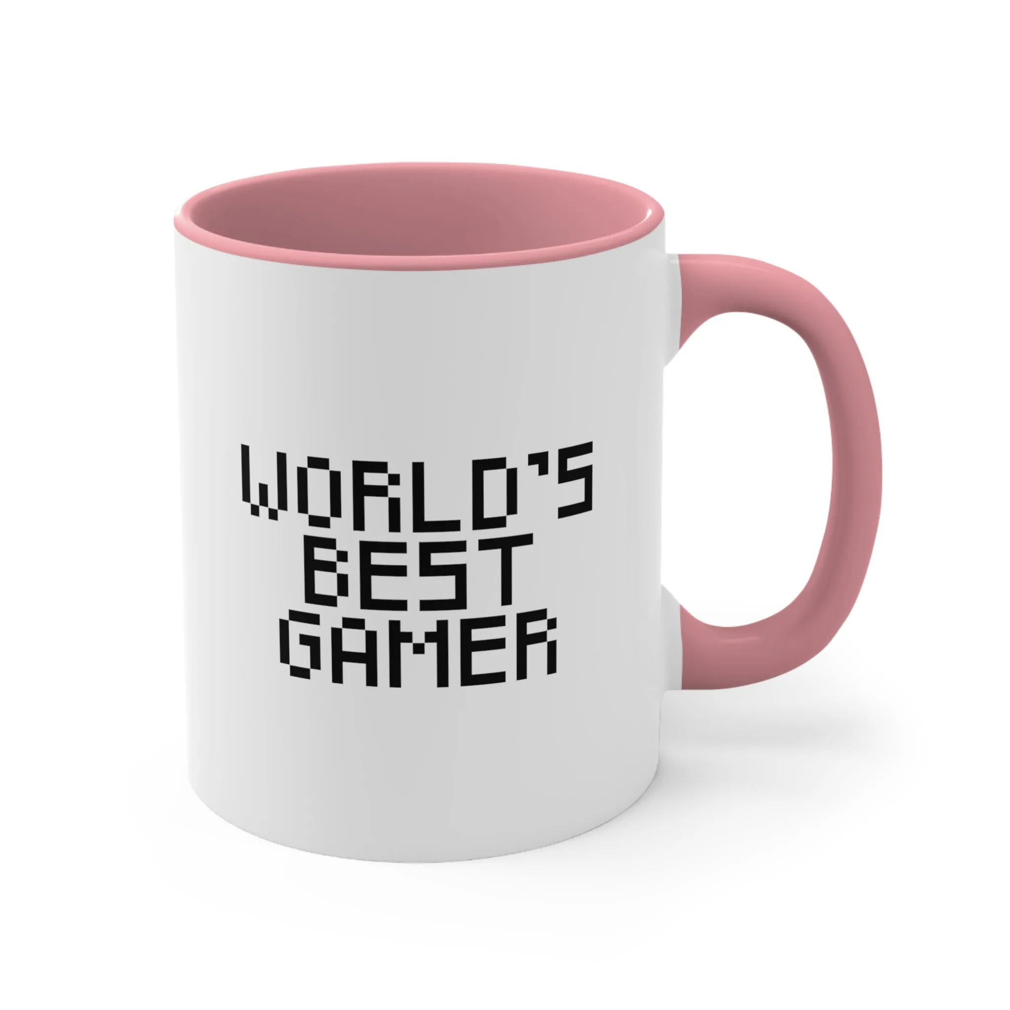 World's Best Gamer Accent Coffee Mug, 11oz