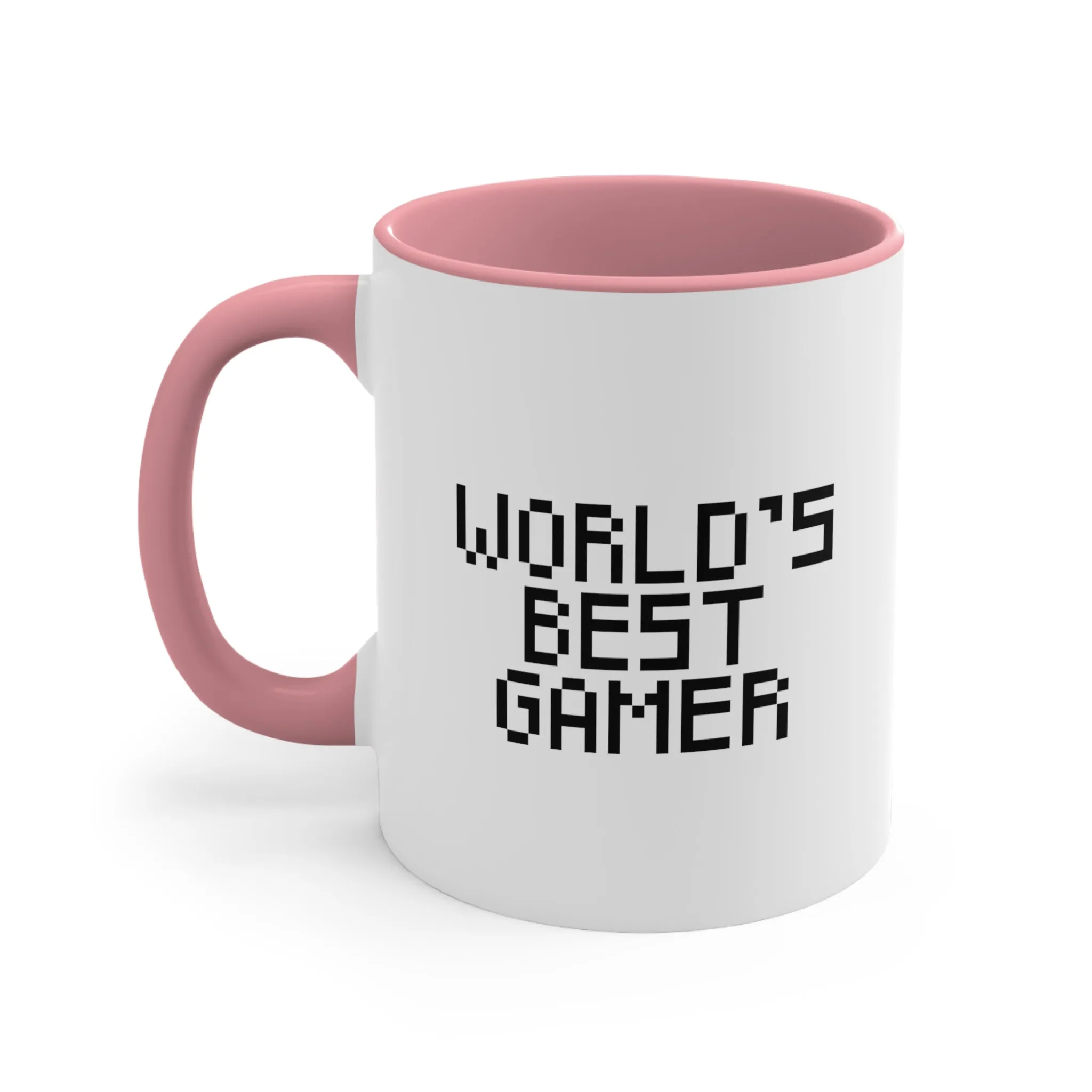 World's Best Gamer Accent Coffee Mug, 11oz