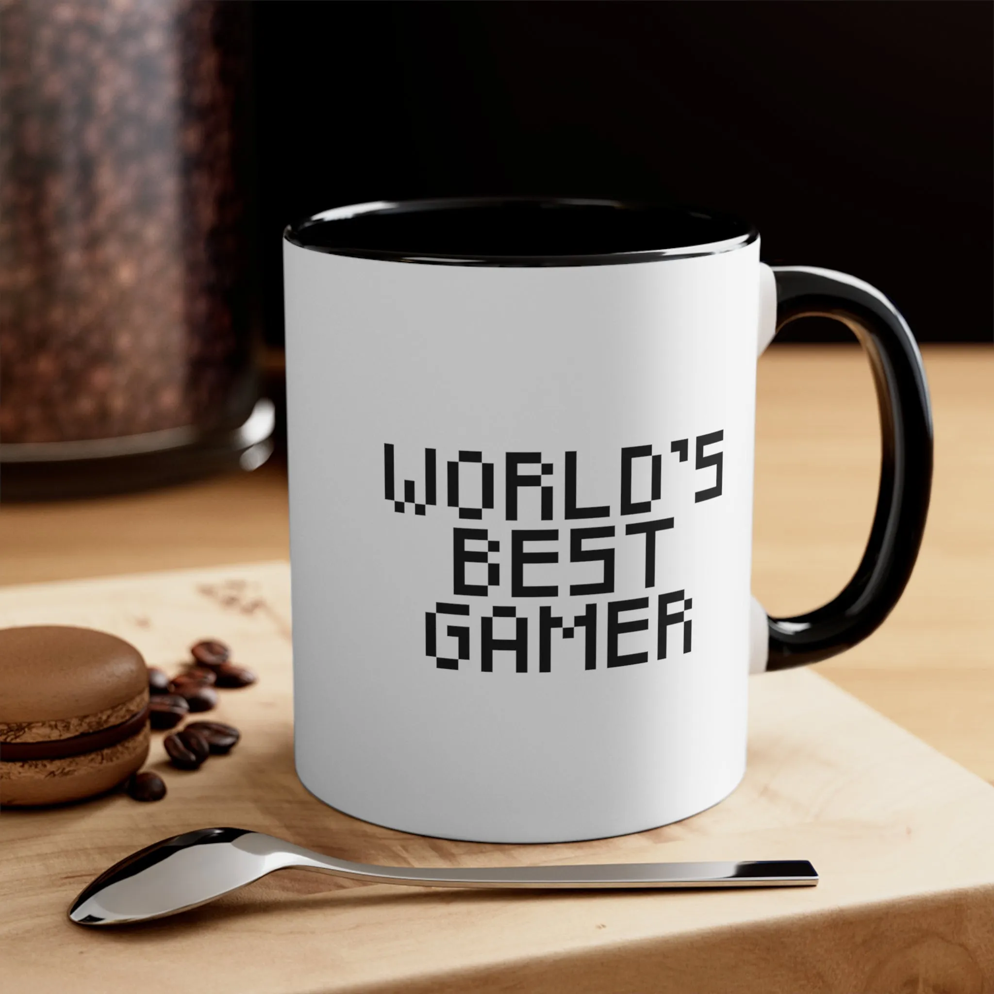 World's Best Gamer Accent Coffee Mug, 11oz