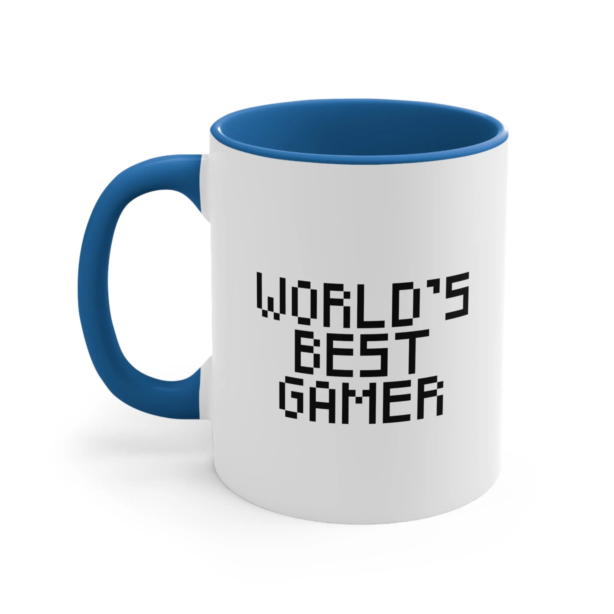 World's Best Gamer Accent Coffee Mug, 11oz