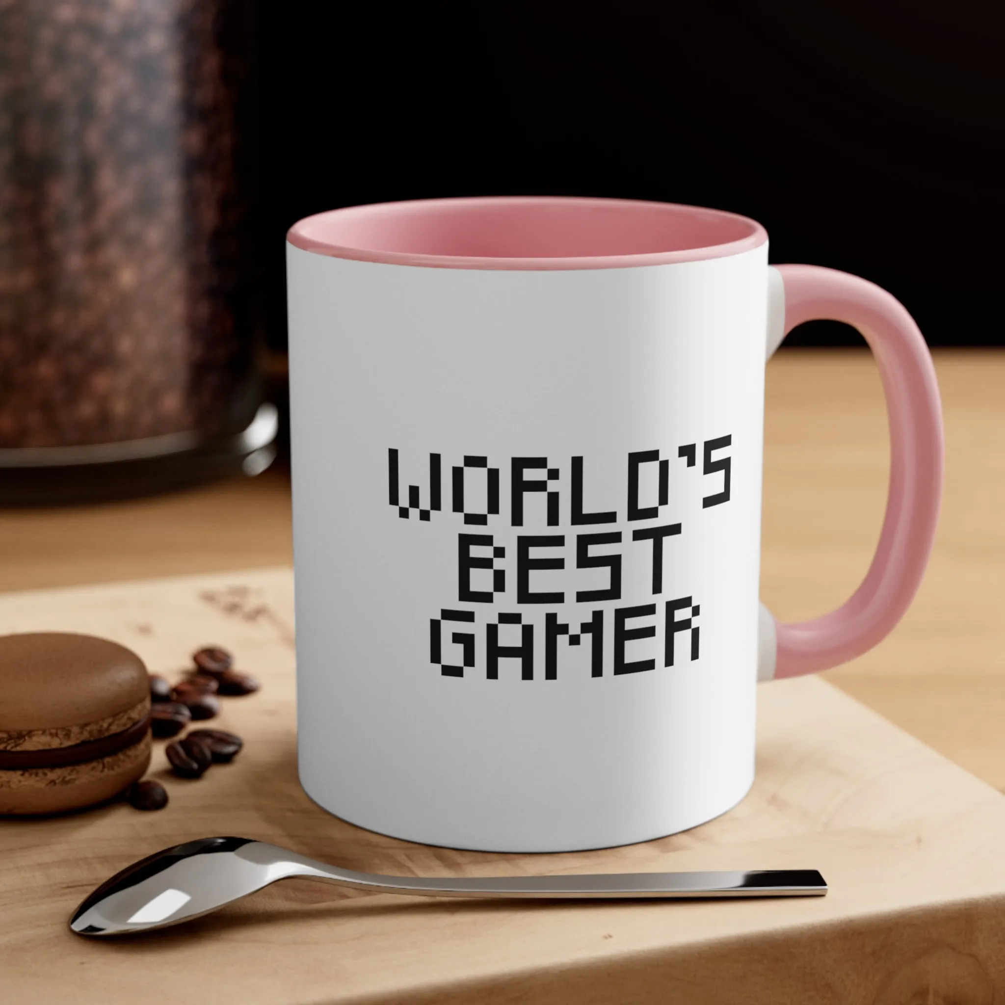 World's Best Gamer Accent Coffee Mug, 11oz